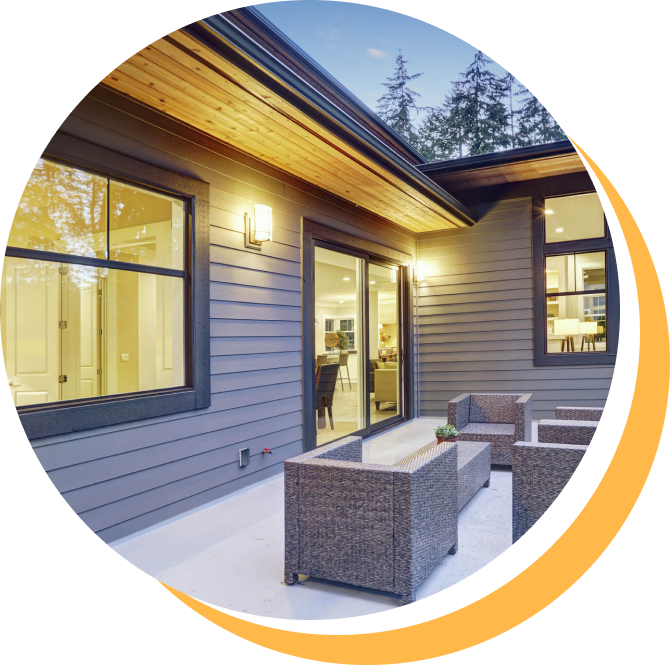 3/4 Low E with Argon Insulated Glass (IG) Unit Utilizing Intercept Blackline Spacer